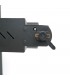 Трековый светильник Feron AL102 COB 12W 4000K черный/белый