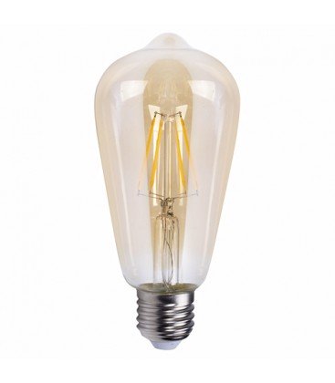 Светодиодная лампа Feron LB-764 ST64 золото 4W E27 2700K EDISON