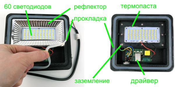 Светодиодный прожектор Feron LL-630 30W